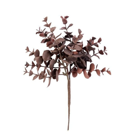 BURGUNDY Artificial branch red, bordeaux L 23 cm - best price from Maltashopper.com CS619199