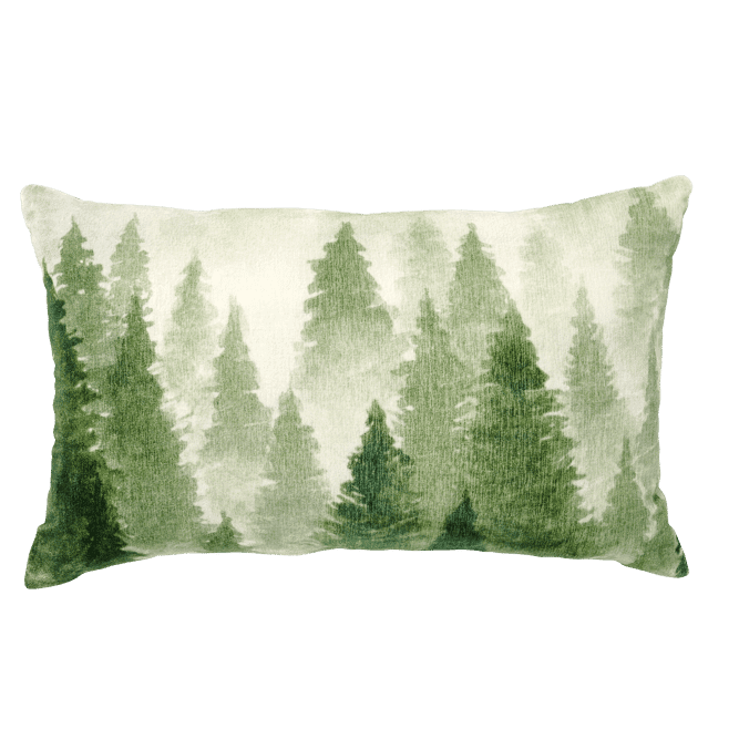 Casa WALD Green cushion W 30 x L 50 cm