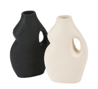 BILBAO Vase 2 colours black - best price from Maltashopper.com CS678615-BLACK