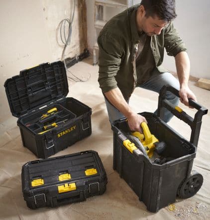 Bricocenter STANLEY QUICK LINK TOOL TROLLEY, 3 IN 1