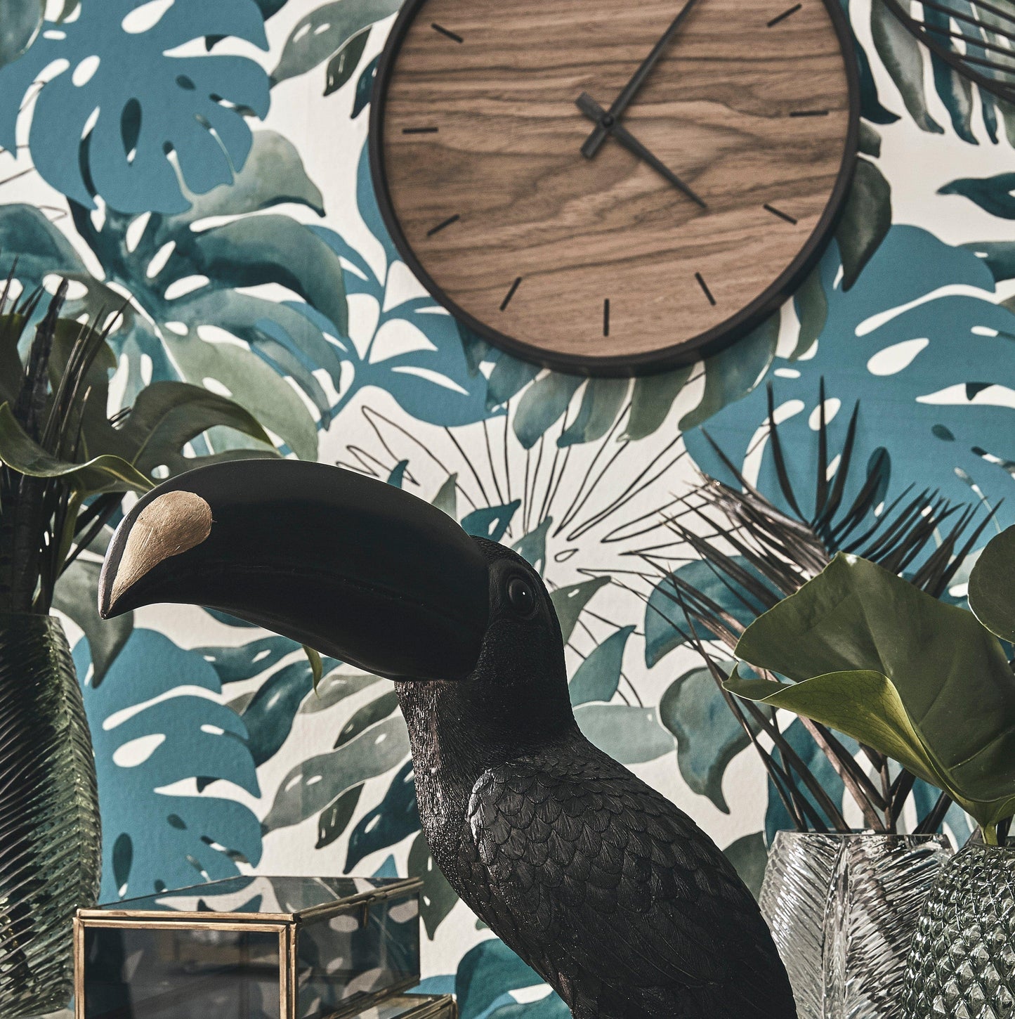 Bricocenter BOTANICAL WALLPAPER GREEN 53CMX10.5M