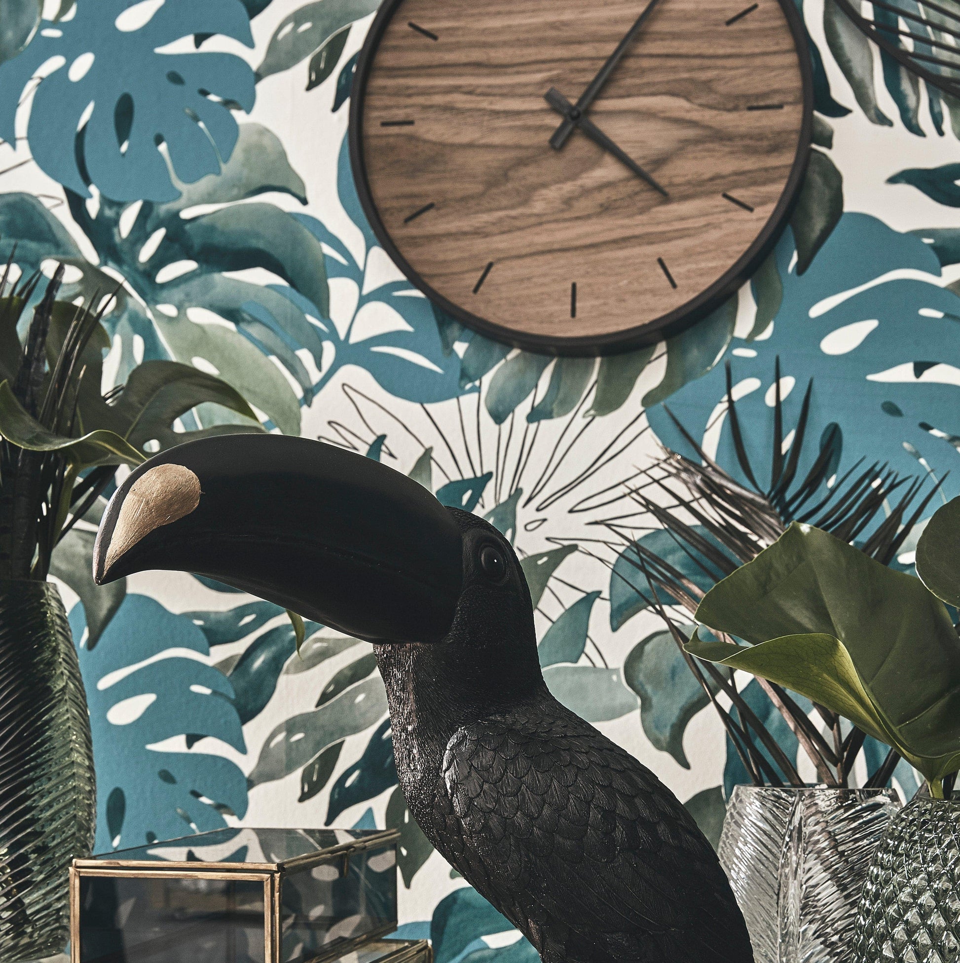 Bricocenter BOTANICAL WALLPAPER GREEN 53CMX10.5M