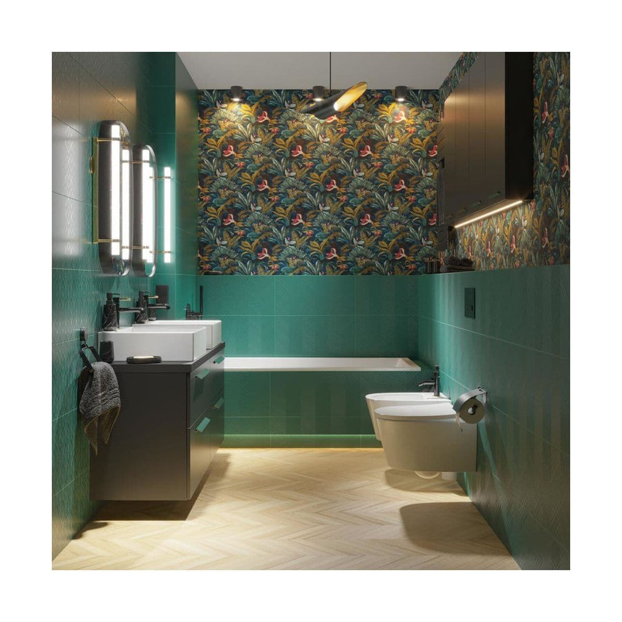 EDEN BLUE WALLPAPER 53CMX10.5M