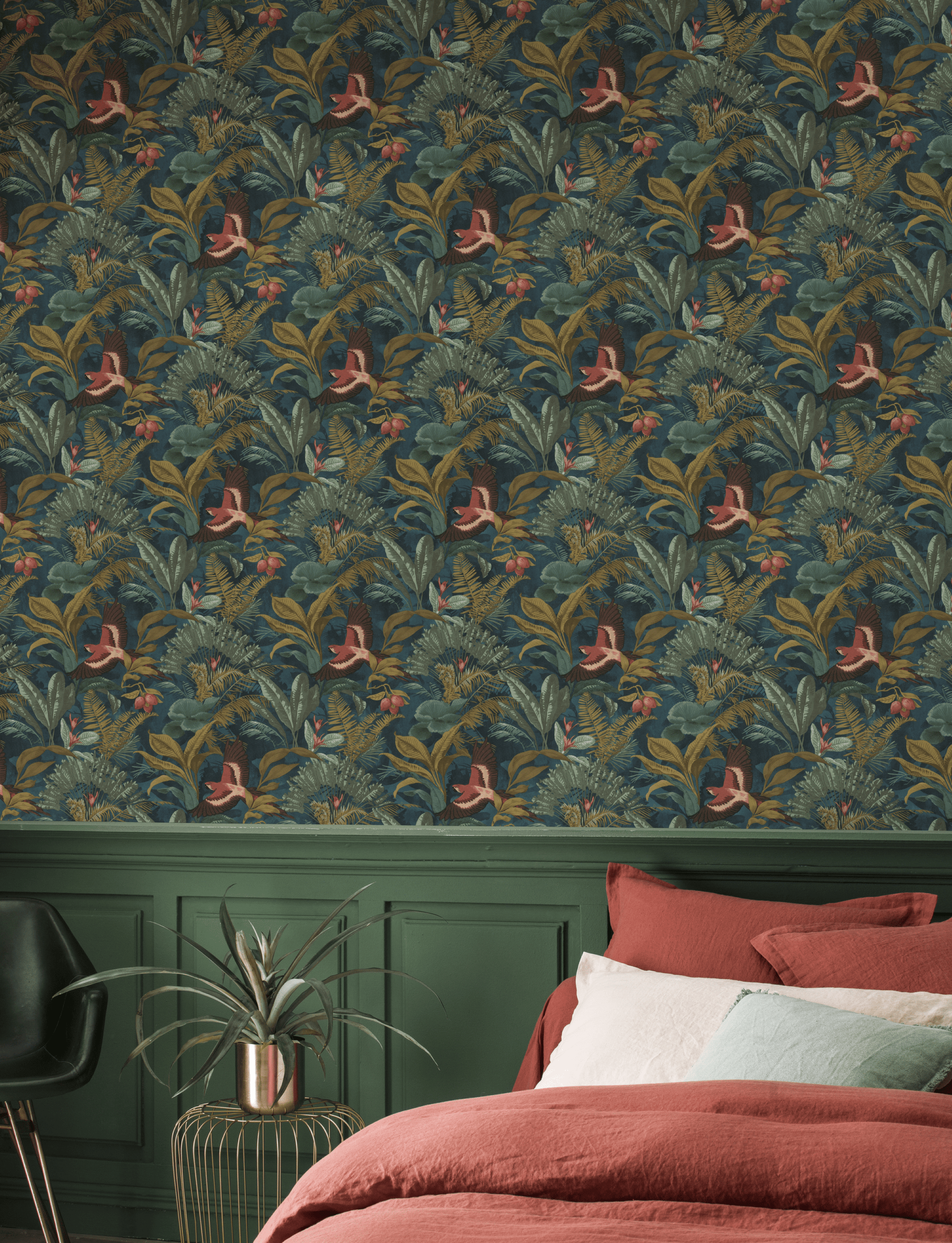 Bricocenter EDEN BLUE WALLPAPER 53CMX10.5M