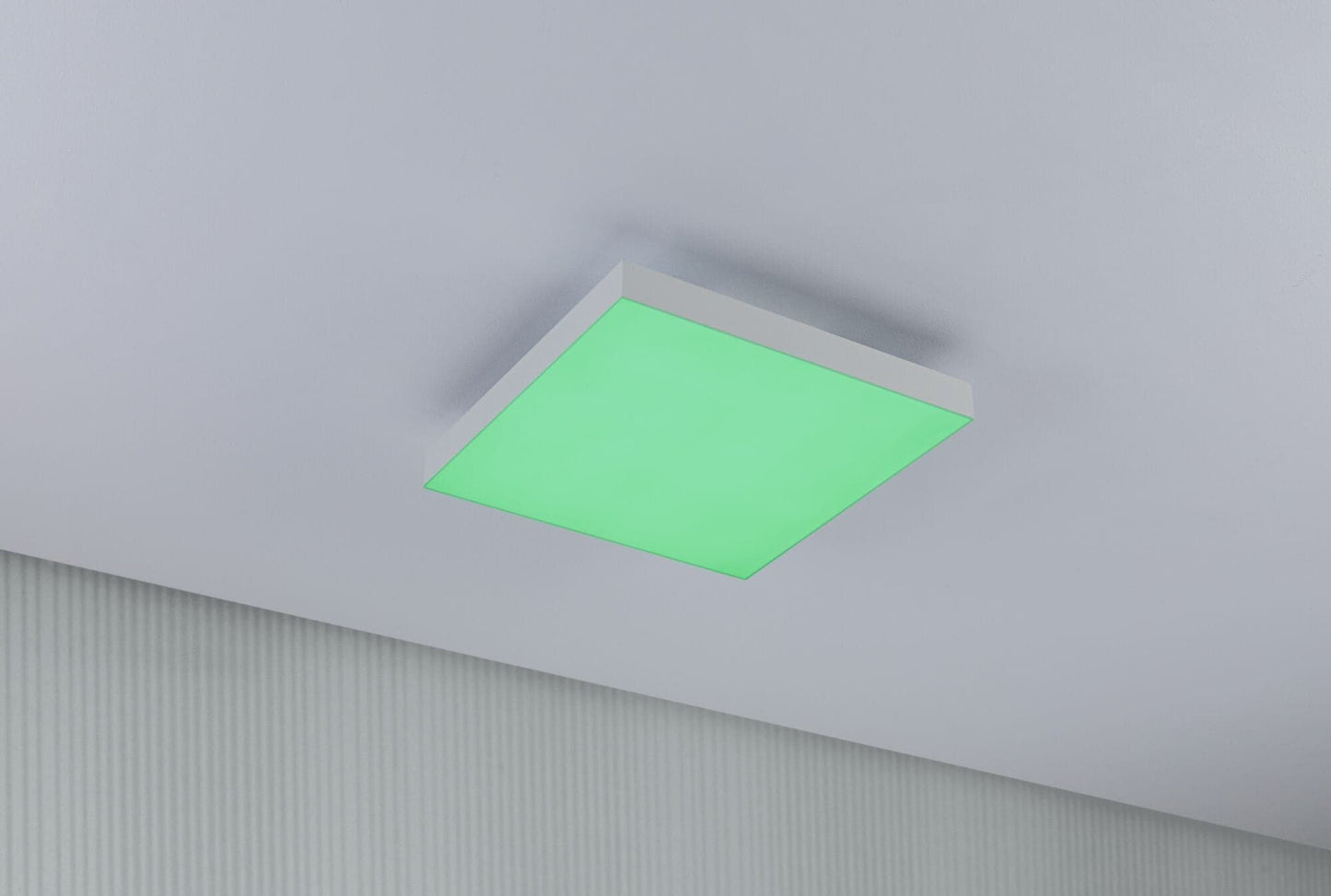 Bricocenter VELORA PANEL METAL WHITE 29.5x29.5 CM LED 13.2W RGBW RAINBOW EFFECT