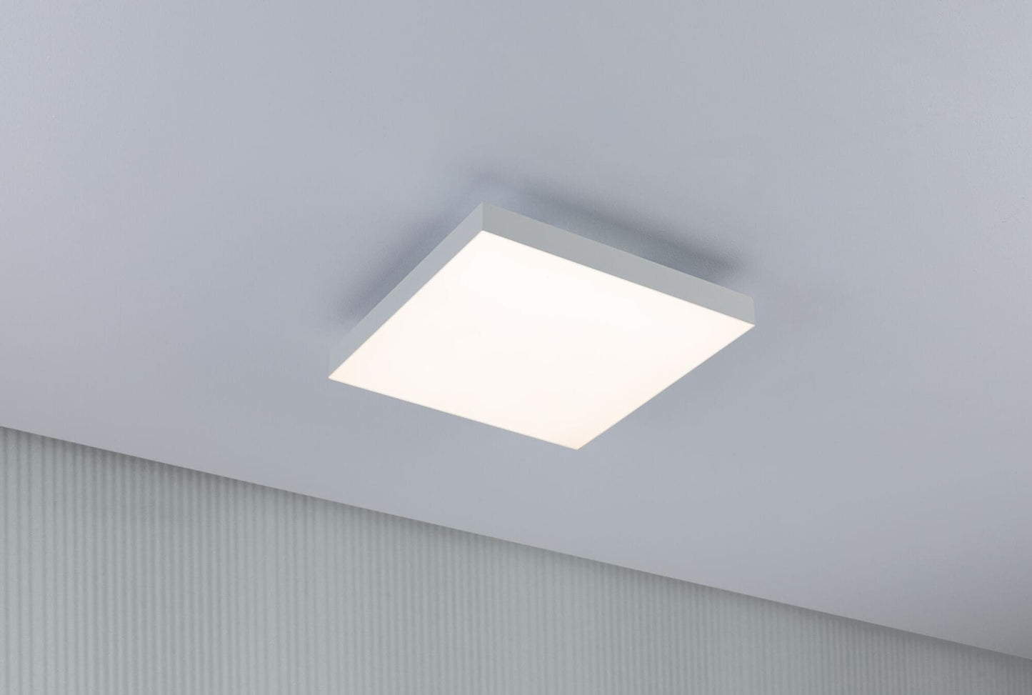 Bricocenter VELORA PANEL METAL WHITE 29.5x29.5 CM LED 13.2W RGBW RAINBOW EFFECT