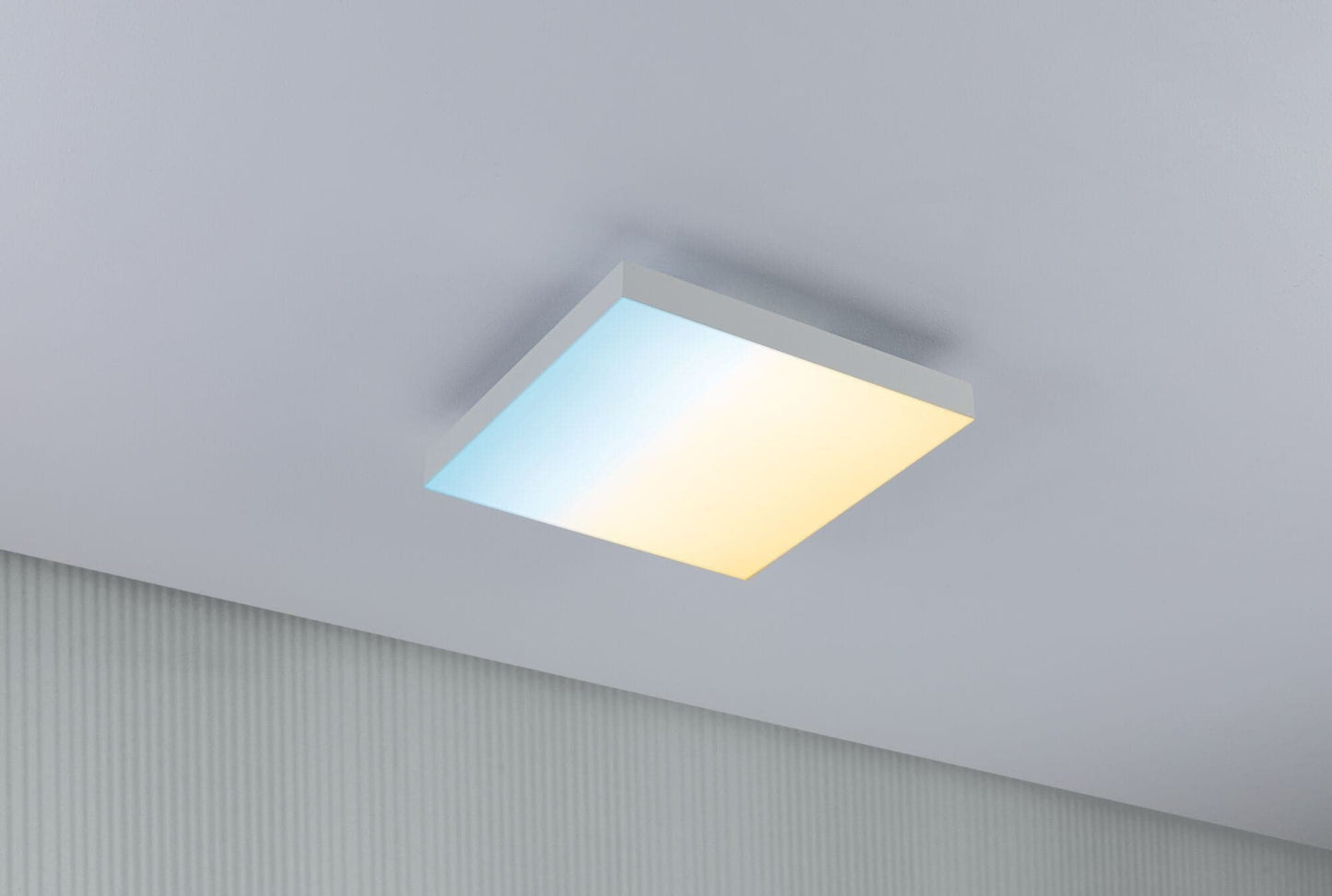 Bricocenter VELORA PANEL METAL WHITE 29.5x29.5 CM LED 13.2W RGBW RAINBOW EFFECT