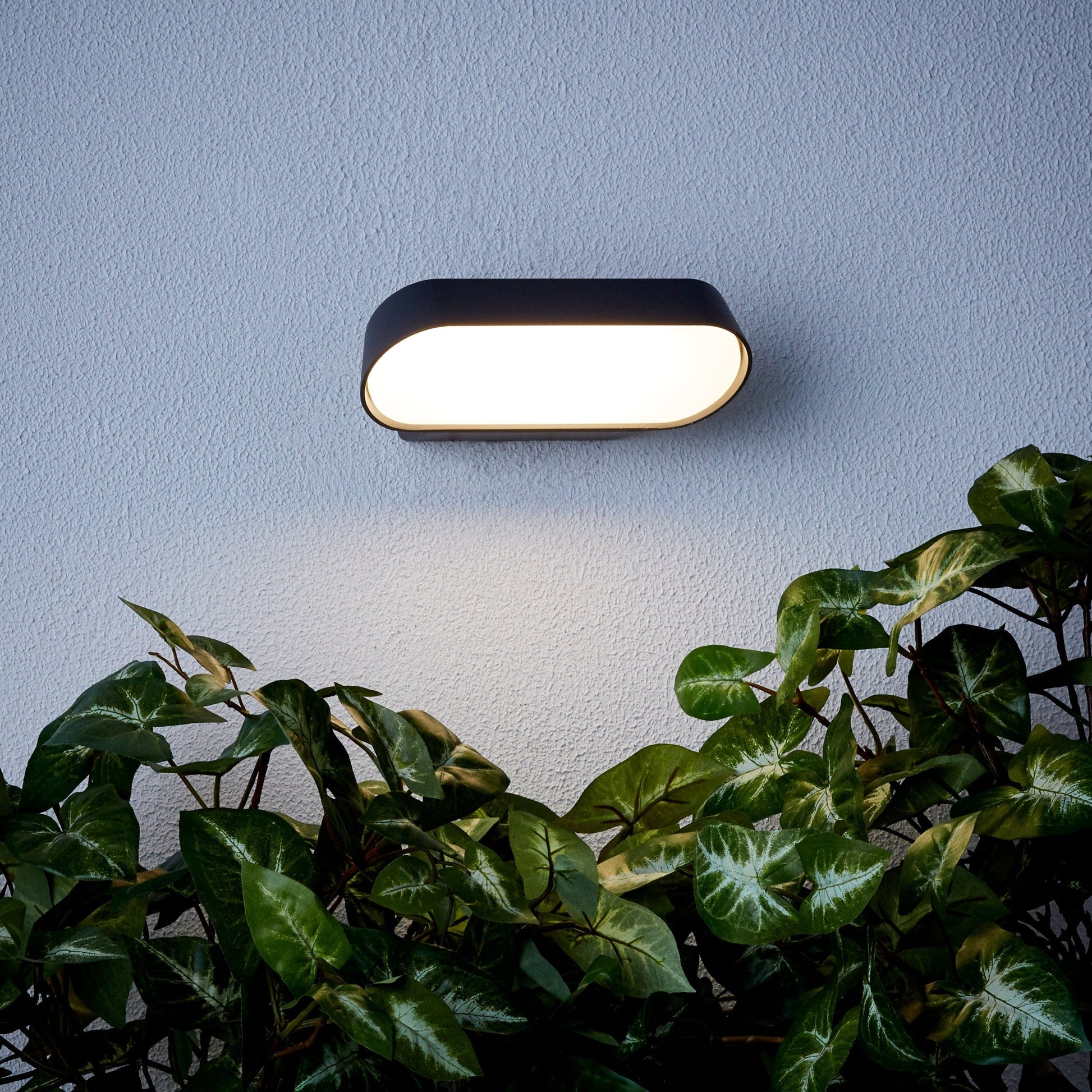 Bricocenter SAMIRA ALUMINIUM WALL LIGHT BLACK LED 6.8W NATURAL LIGHT
