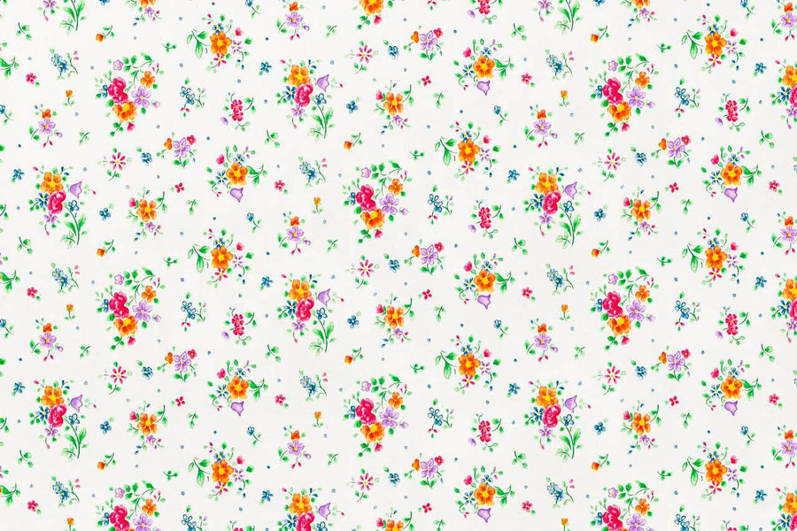 Bricocenter ADHESIVE PLASTIC FLOWERS 45X200 CM