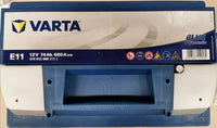 VARTA BLUDYNAMIC 74 AH CAR BATTERY - best price from Maltashopper.com BR490000659