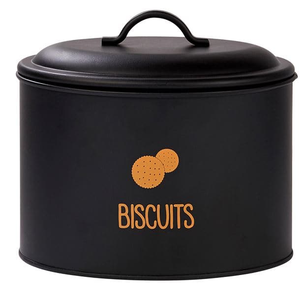VIRA Food storage for biscuits black H 13 x W 20 x D 13 cm - best price from Maltashopper.com CS591304