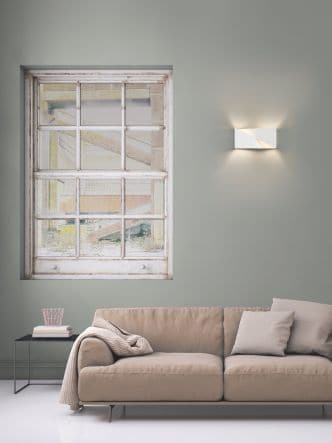 Bricocenter WALL LIGHT SWAN PLASTIC WHITE 30X15CM 4X5W SMART CCT