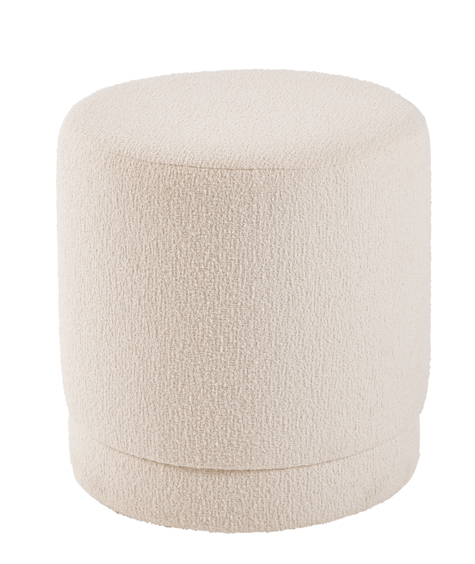 LANCE Pouf: white - best price from Maltashopper.com CS681800