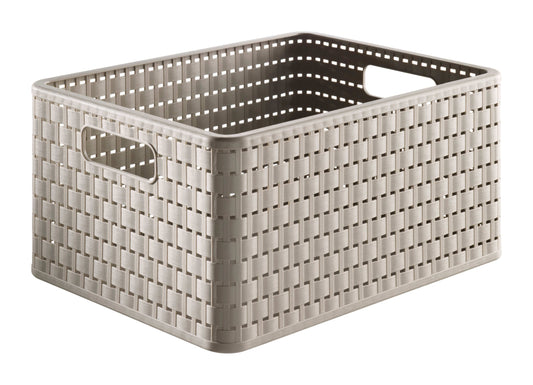 Bricocenter COUNTRY BASKET A5 28X18,5X12,6 CM DOVE GREY