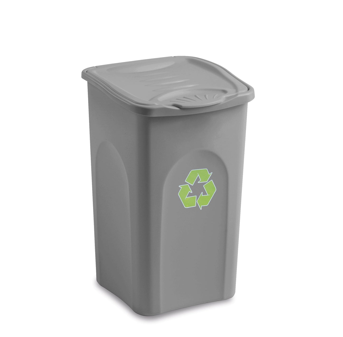 DUSTBIN BE GREEN 50 L GREY - best price from Maltashopper.com BR410006132