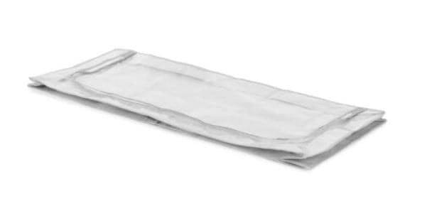 BOSTON GREY HERRINGBONE BLANKET CASE 46X107XH16 CM