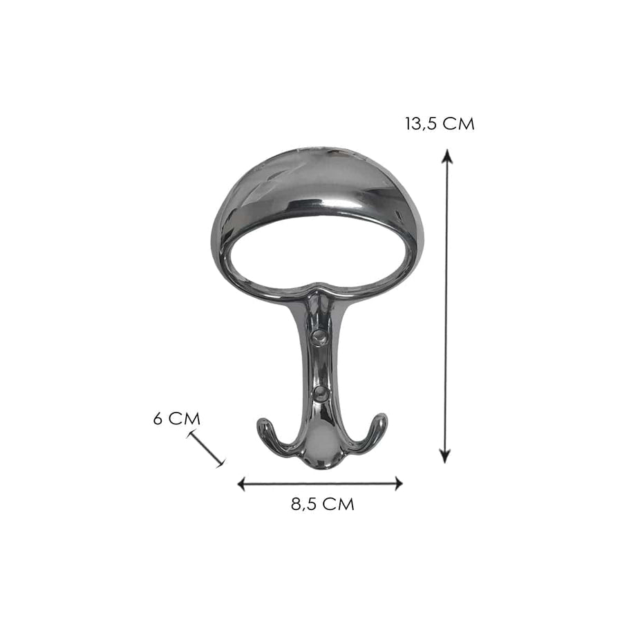 Bricocenter CHROME-PLATED ZAMAK HANGER