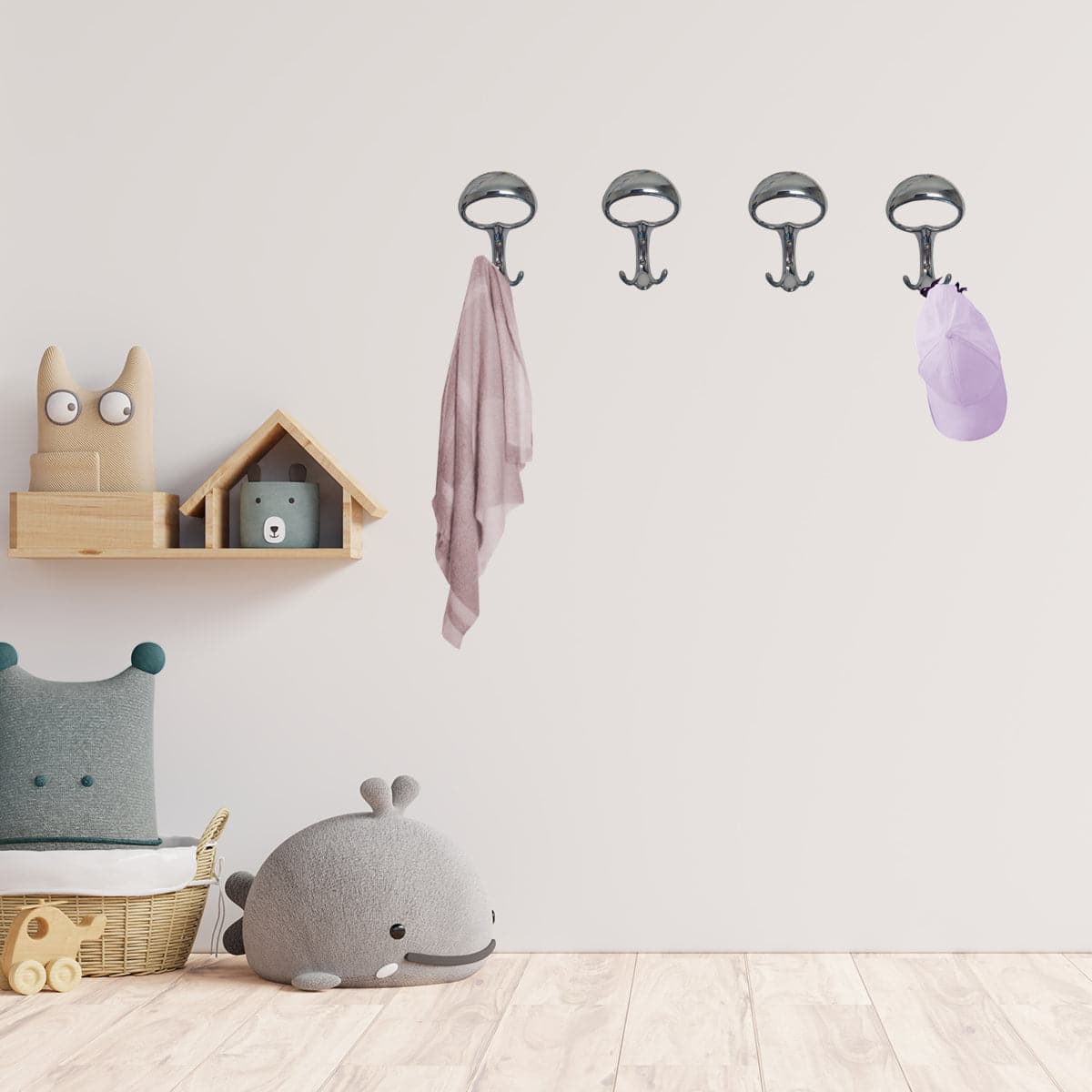 Bricocenter CHROME-PLATED ZAMAK HANGER