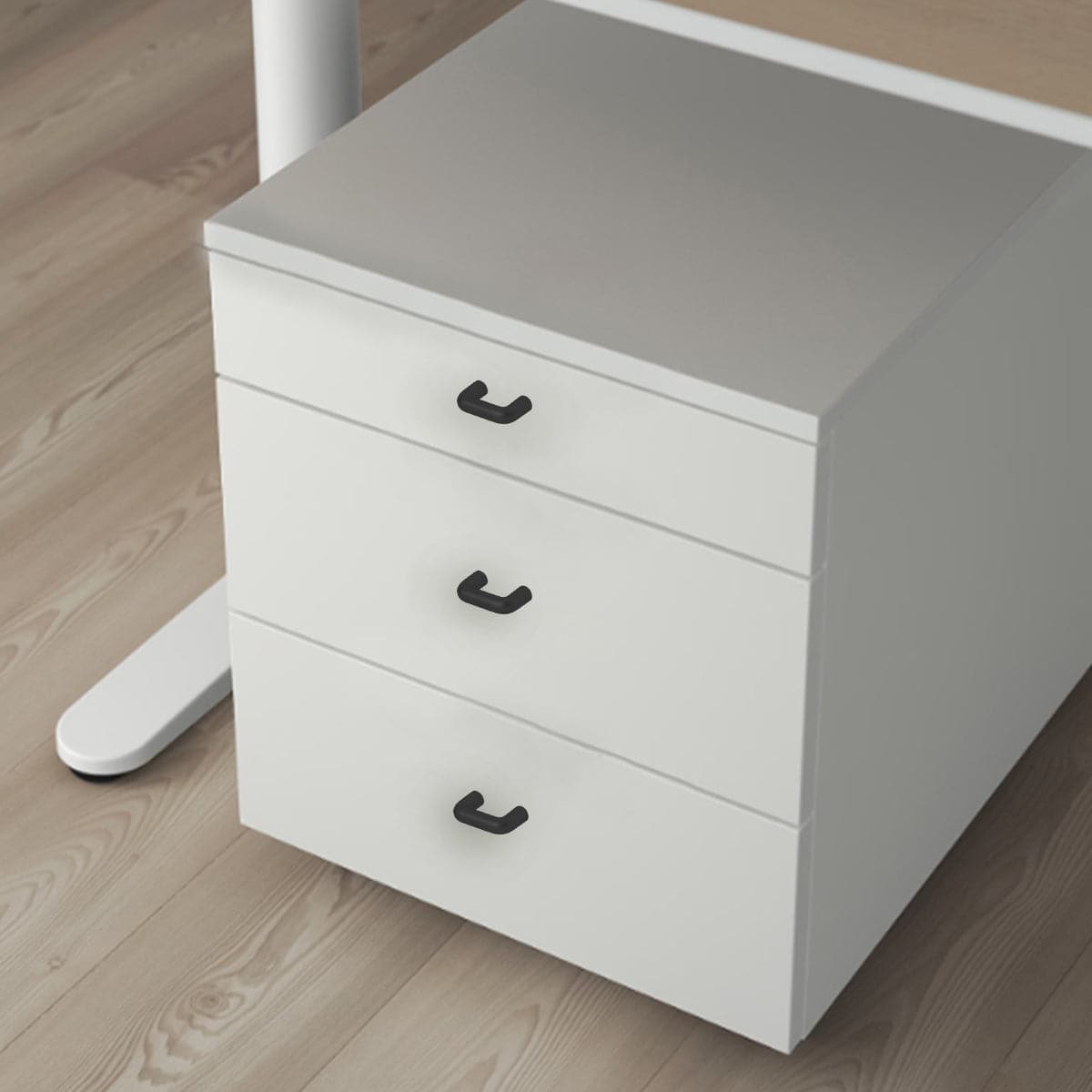 Bricocenter 2 HANDLES 32MM CENTRE DISTANCE 41X10MM BLACK RECYCLED PLASTIC