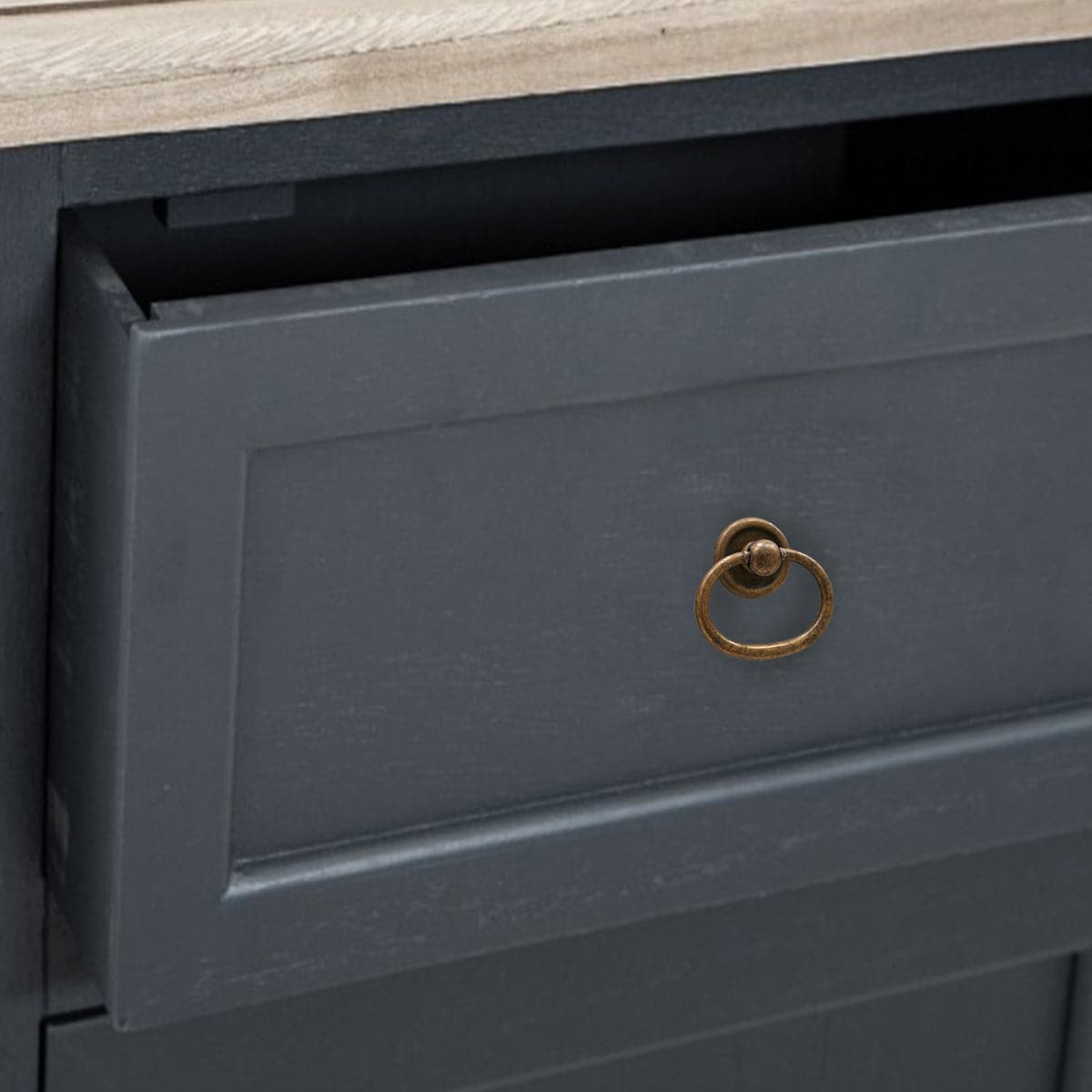 2 KNOBS 44X42MM ZAMAK BRONZE