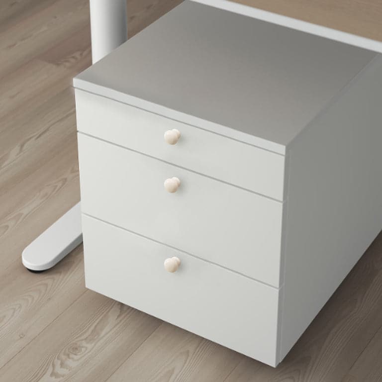 Bricocenter 2 D 26 MM WHITE LACQUERED BEECH WOOD KNOBS