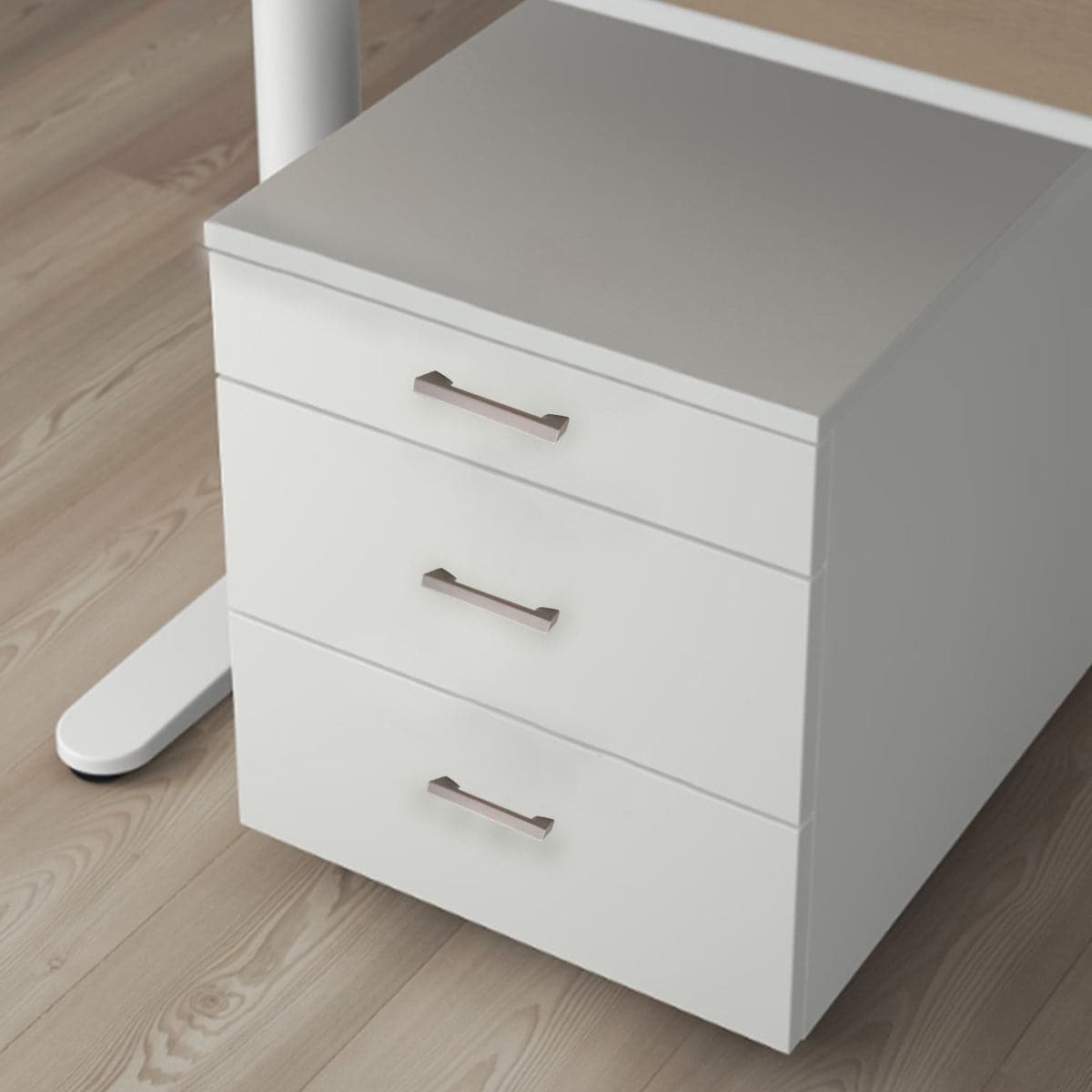 2 HANDLES 64 MM CENTRE DISTANCE IN SATIN-FINISHED ABS