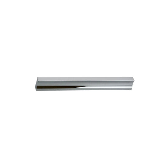 2 HANDLES WITH 96 MM CENTRE DISTANCE IN CHROME-PLATED ALUMINIUM