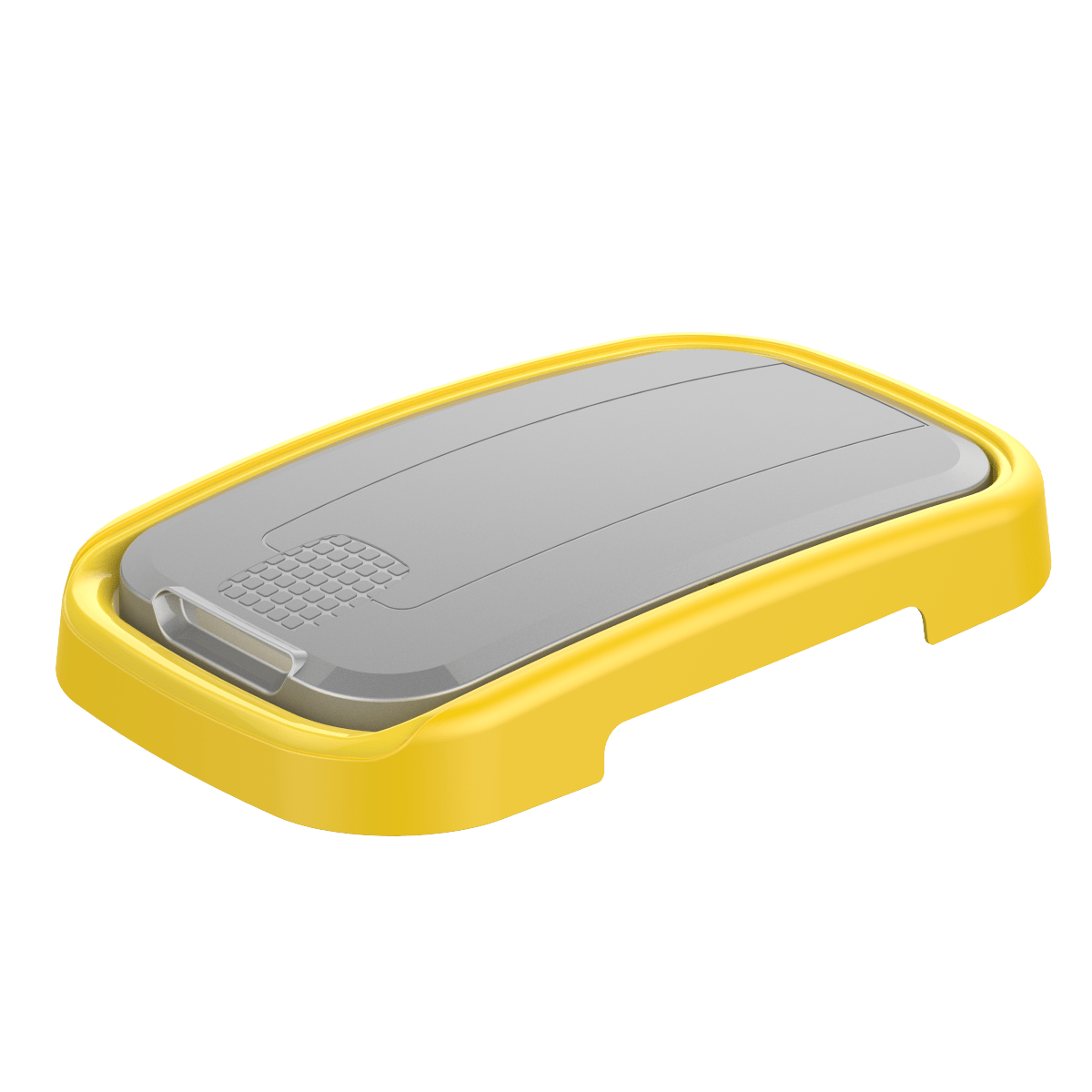 Bricocenter DUSTBIN COVER ECOSWING 40LT YELLOW CORNICIE