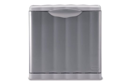 AMICA DUSTBIN 25LT L40 P25 H38CM GREY PLASTIC FLAP CLOSURE - best price from Maltashopper.com BR410170678