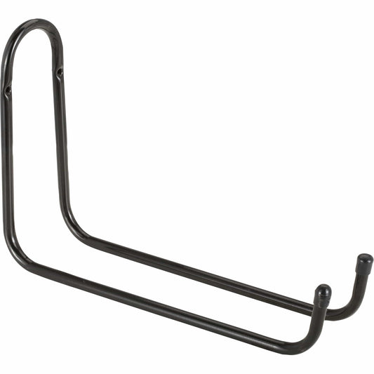 Bricocenter GALVANISED METAL GARAGE HOOK J-SHAPE L32 H21CM BLACK
