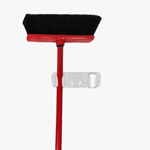 2-PERSON ADHESIVE BROOM HOLDER