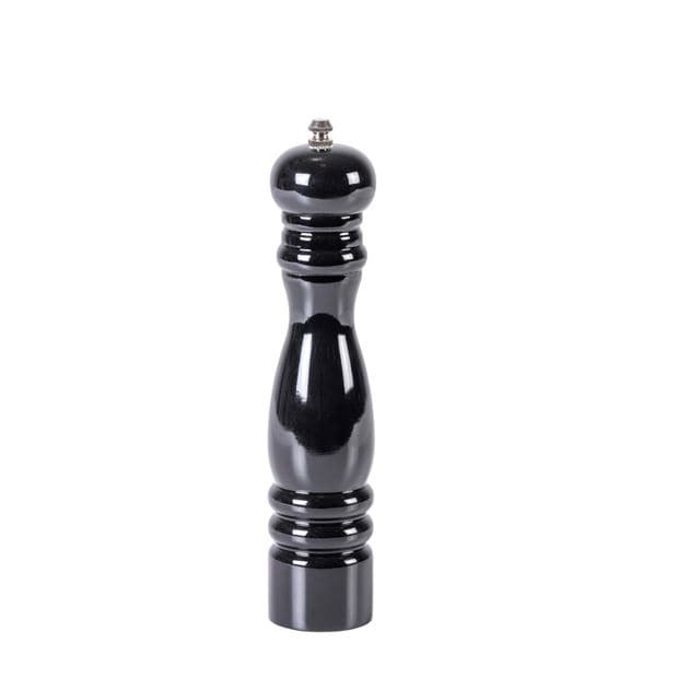 BLACK STEEL Black pepper / salt mill H 27 cm - Ø 7 cm - best price from Maltashopper.com CS655424