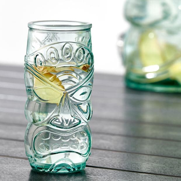 TIKI Transparent cocktail glass H 17 cm - Ø 8 cm - best price from Maltashopper.com CS607460