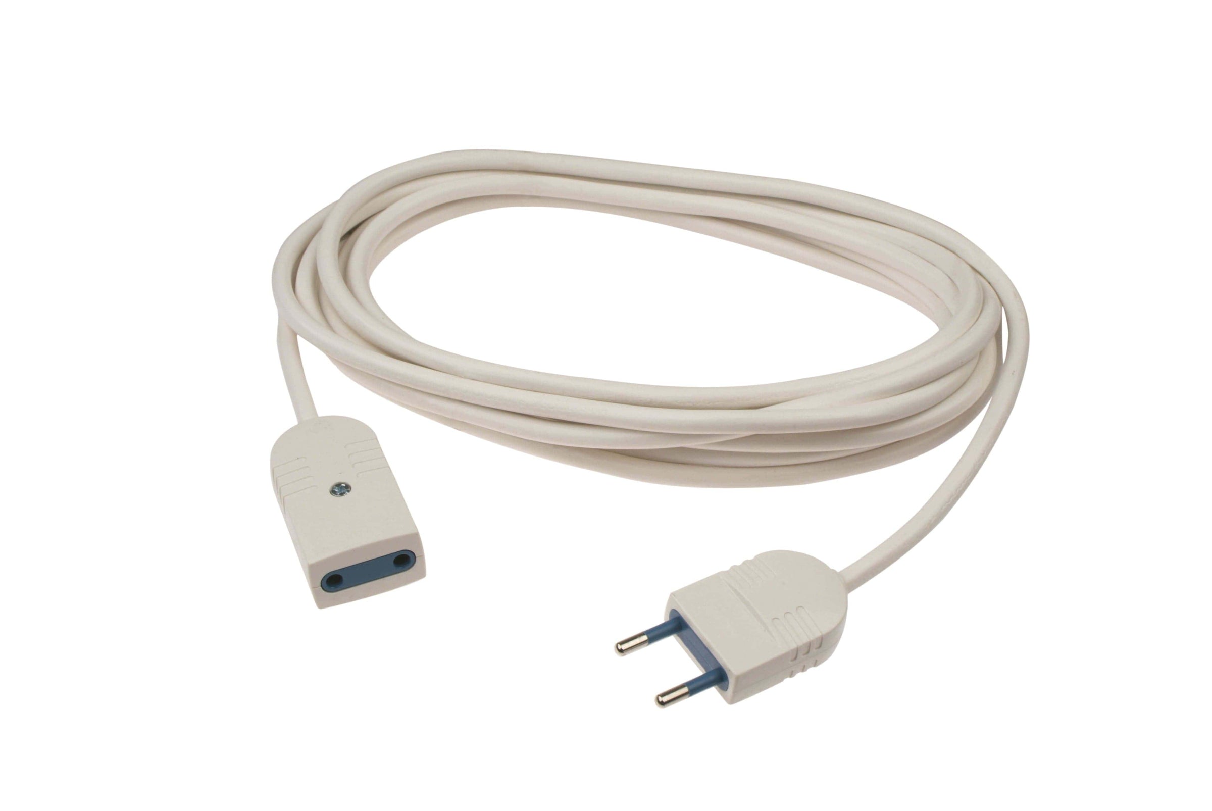 Bricocenter EXTENSION CABLE 5MT PLUG 10A SOCKET 10 2 POLES NO GROUNDING WHITE