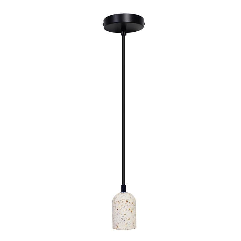 CONCRETE WHITE TERRACE LAMP HOLDER E27=60W CABLE 1.5 M - best price from Maltashopper.com BR420005942