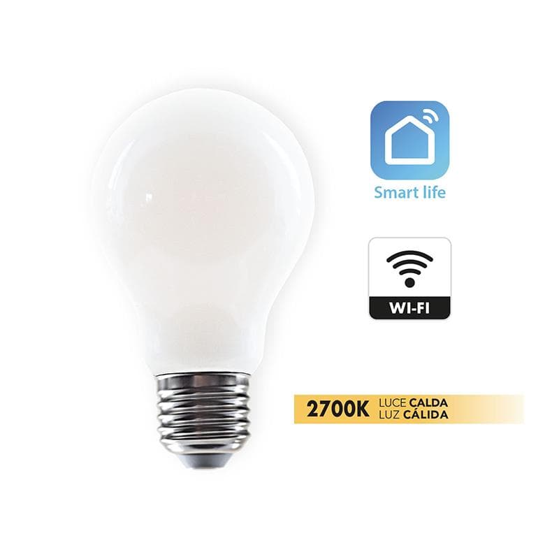 LED BULB SMART E27=75W DROP FROSTED WARM LIGHT