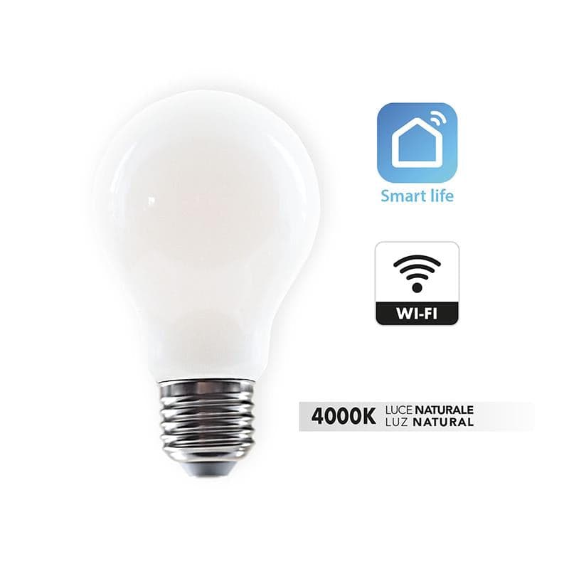 LED BULB SMART E27=75W FROSTED DROP NATURAL LIGHT