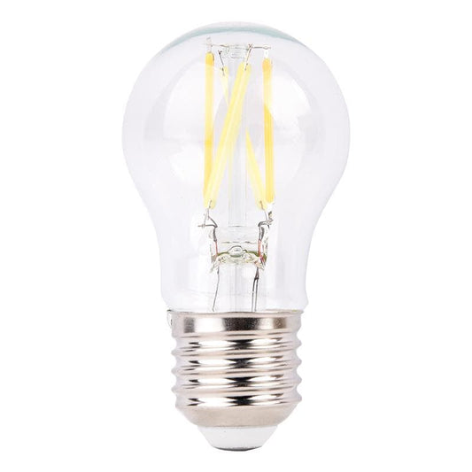 Bricocenter LED BULB SMART E27=40W MINI SPHERE TRANSPARENT CCT