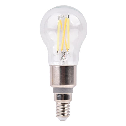 Bricocenter LED BULB SMART E14=40W MINI SPHERE TRANSPARENT CCT