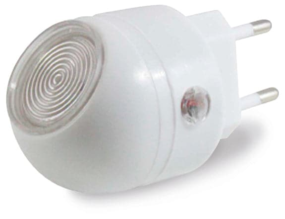 Bricocenter NIGHT LIGHT WITH ADJUSTABLE HEAD TWILIGHT DETECTOR