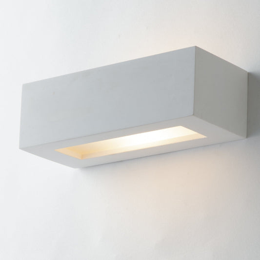 Bricocenter WALL LIGHT CANDIDA CHALK WHITE 1XE14 22X9X7CM