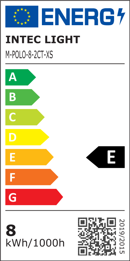 APPLIQUE POLO POLYCARBONATE WHITE 16X7,8X9,9CM LED 8W CCT IP65