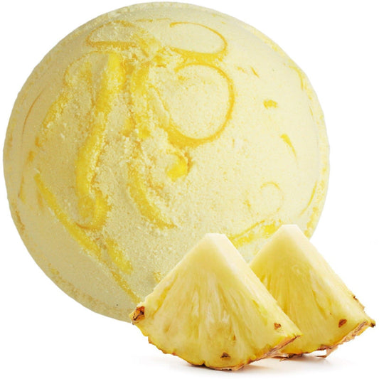 Bliss Tropical Paradise Coco Bath Bombs - Pineapple