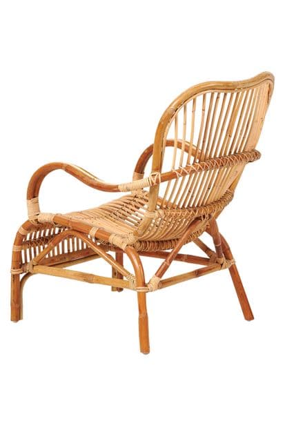 BANDUNG Lounge chair natural H 88 x W 67 x D 79 cm - best price from Maltashopper.com CS630469