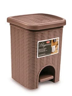 Bricocenter BATHROOM DUSTBIN ELEGANCE DOVE GREY LT.