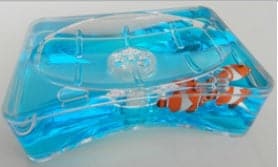 ACRYLIC FISH SOAP DISH