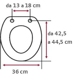 WC SEAT COLIBRI 2 WHITE EU MDF