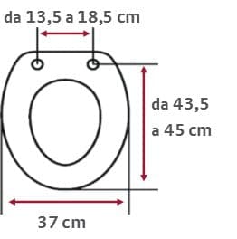 STANDARD WC SEAT ROMA WHITE EU MDF