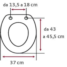 STANDARD CHAMPAGNE MDF TOILET SEAT