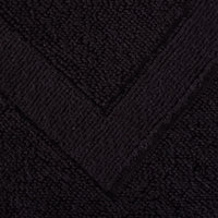 TERRY BATH MAT 50X80 BLACK SENSEA